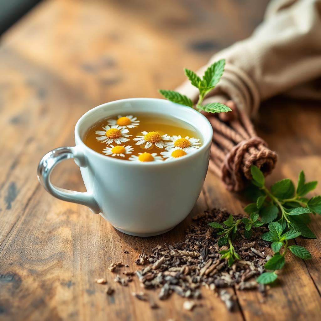 Receta de remedio herbal para dolor de cabeza y tensión